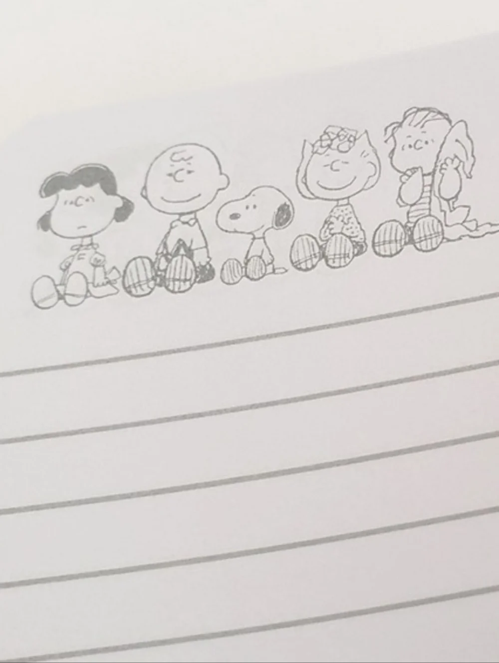 LOUNGEFLY X PEANUTS SNOOPY & GANG STATIONERY JOURNAL